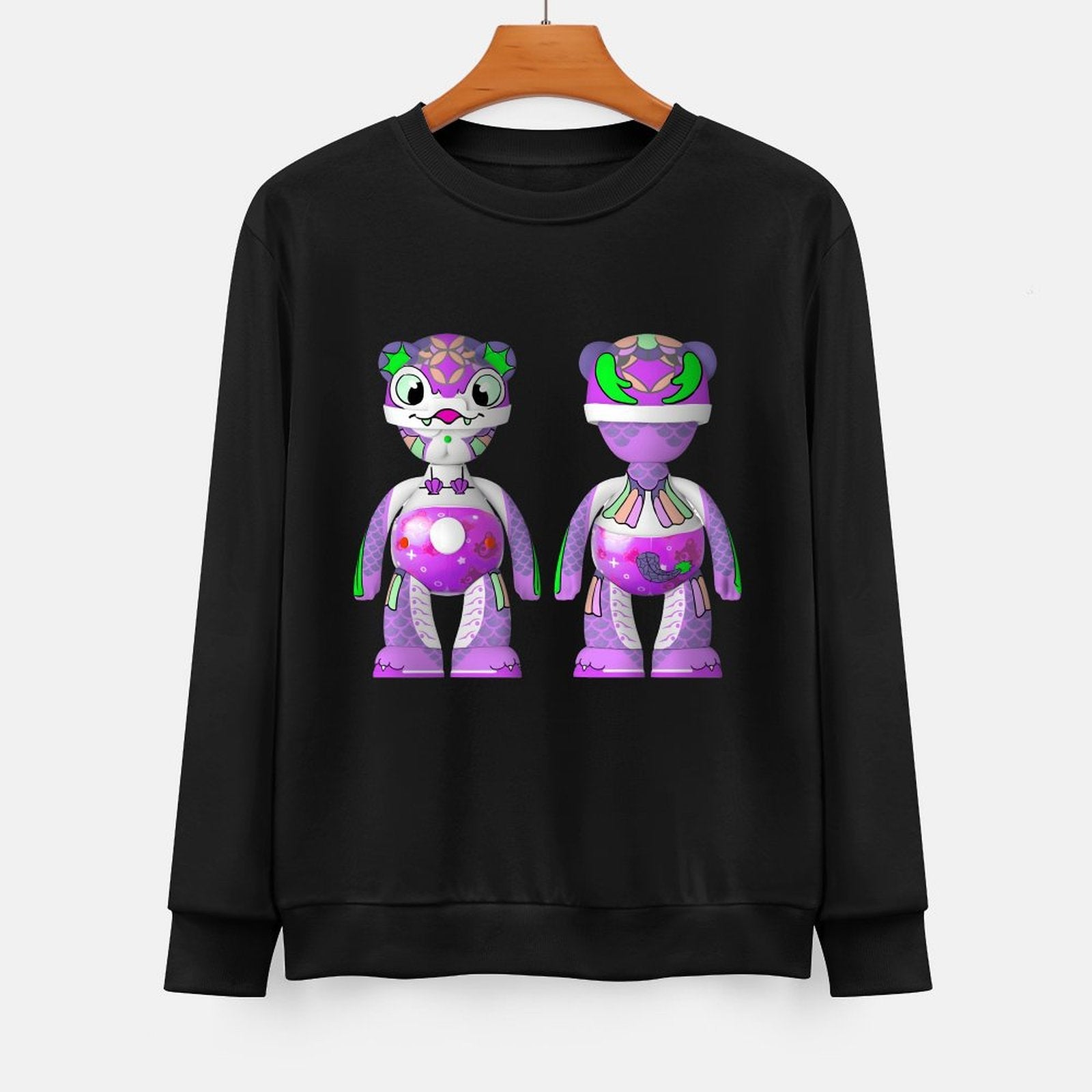 Long Sleeve With Front PatternSoftWear Sleek